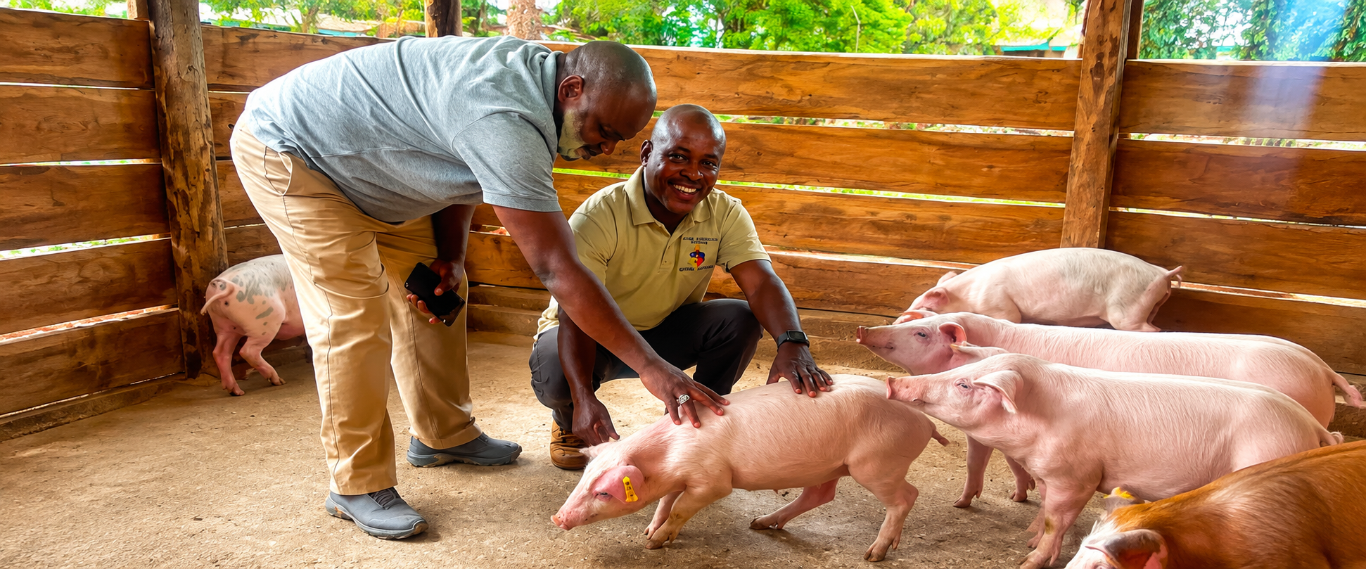 Pig farming and livestock development project